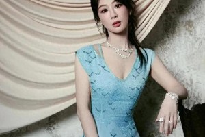 杨紫Elie Saab高定蓝裙惊艳亮相，西装谜题揭晓